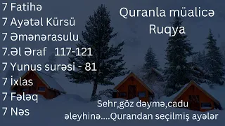 Sehr,göz dəymə,cadu əleyhinə.Qurandan seçilmiş ayələr -- Quranla müalicə. Ruqya