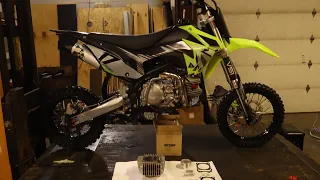 DAYTONA 190 GETS A BIG BORE KIT (212CC DAYTONA) PT.1