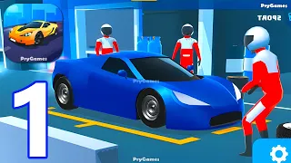 Race Master 3D Car Racing - Gameplay Walkthrough Part 1 Tutotial Level 1-9 (iOS, Android GamePlay)