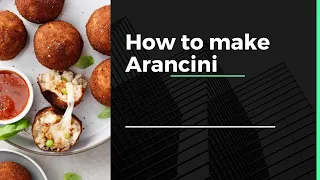 How to Make Arancini #shorts