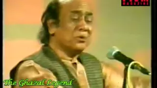 Mehdi Hassan live : Ranjish hi sahi, dil hi dukhanay kay liye aa.. (1/3)