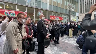 WBC日本優勝の瞬間・有楽町街頭モニター