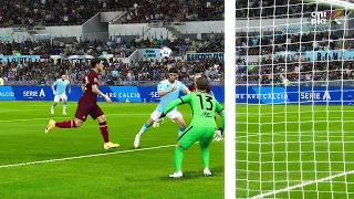 Joaquin Correa Header Goal PES 2021 Gameplay | Lazio vs Roma Serie A Match