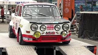 NOUVELLE Simca 1000 RALLYE "Temps de charge, un plein de Super" !  (dédicace... 🎗)