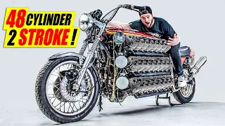 The 48 Cylinder 2 Stroke Motorcycle!