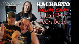 Nightwish - I Want My Tears Back | Kai Hahto Drum Cam (REACTION) Himos Finland