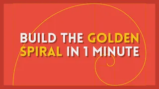 Build the Golden Spiral in One Minute | Illustrator Tutorial