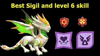 Best Sigil and level 6 skill Silicum Verde Dragon-Dragon Mania Legends | Chapter 4 Venophasma event