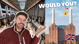 COME SHOPPING WITH ME IN BATTERSEA POWER STATION & CHIMNEY LIFT EXPERIENCE! | MR CARRINGTON 2023