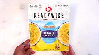 Freeze Dried MRE | Ready Wise | Mac & Cheese