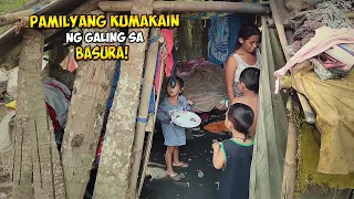 PAMILYANG KUMAKAIN NG GALING SA BASURAHAN! PABAHAY PART 3