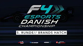 F4 Esport Danish Championship | 5. Runde | Brands Hatch