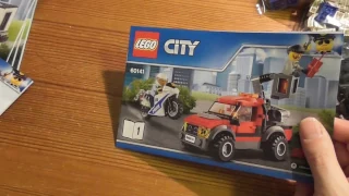 Unboxing Lego City Police Station 60141