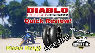 Pirelli Diablo Rosso Corsa 2 | Tire Review | Knee Drag