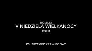 Homilia na Skaryszewskiej - V niedziela wielkanocy (rok B)
