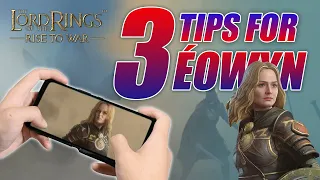 LOTR:Rise to War| 3 Tips of the Commander Eowyn!!