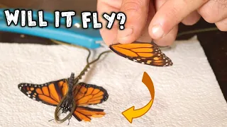 We Gave a BUTTERFLY a NEW WING!!!