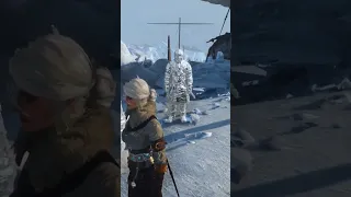 Ciri spotyka zamarzniętego Geralta