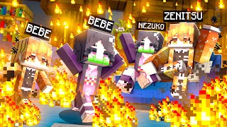 Who's Your Family? A FAMILIA DO ZENITSU no Minecraft *kimetsu no yaiba*