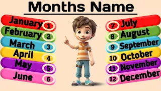 Months Name | Months Name in English | Months in Year