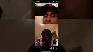 Toronto rapper Top5 IG live with Boris