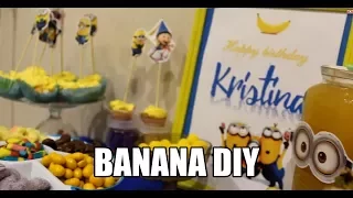 DIY MINIONS || 7 ИДЕЙ ДЛЯ ВЕЧЕРИНКИ "ГАДКИЙ Я"