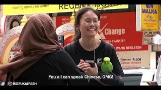 Melayu Cakap Cina?! (Prank in KL downtown - Aduh pasal ini pun nak keliru kenapa) 马来人讲华语