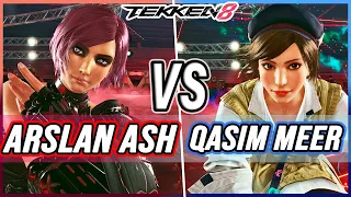 T8 🔥 Arslan Ash (Reina) vs Qasim Meer (Asuka) 🔥 Tekken 8