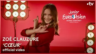 🏆WINNER Zoé Clauzure - Cœur | 🇫🇷 France | official 4K  video / Junior Eurovision 2023