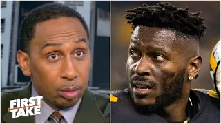 Stephen A. reacts to reports of the Seahawks pushing to sign Antonio Brown | First Take