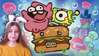 The Ultimate “Spongebob Squarepants Movie” Recap Cartoon  Cas van de Pol  Реакция