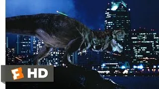 The Lost World: Jurassic Park (7/10) Movie CLIP - The T-Rex Takes San Diego (1997) HD