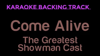 Come Alive   The Greatest Showman Cast  Karaoke Instrumental With Lyrics