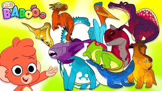 Dinosaur Puzzle | Club Baboo  | LONG 1 HOUR COMPILATION | Watch and Learn Dinosaurs