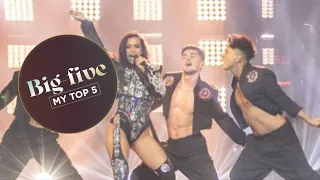 Eurovision 2022: Big 5 - My top 5 ( After first rehearsals )