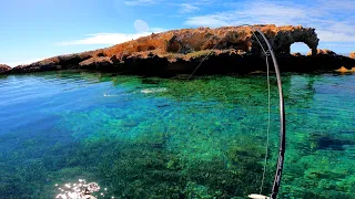 Fishing in Crystal Clear Water