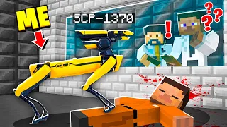 I Became SCP-1370 "The Robot" in MINECRAFT! - Minecraft Trolling Video