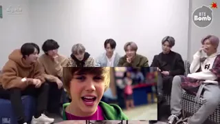 BTS reaction Justin Bieber one less lonely girl
