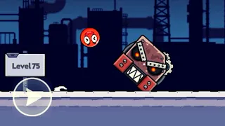 Red Ball 5 - Level 61-75 Gameplay Final Countdown (Android, ios)