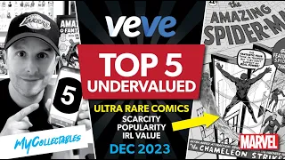 TOP 5 UNDERVALUED Ultra Rare Comics on Veve RIGHT NOW!