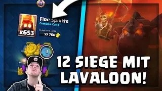 LEGENDARY UND 12 SIEGE IN DER GRAND CHALLENGE | Lavaloon ist einfach zu stark! | Clash Royale