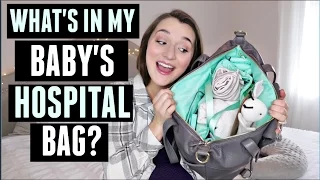 What's in my BABY'S Hospital bag? | GIVEAWAY! (closed)