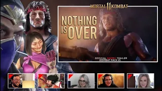 Mortal Kombat 11 Ultimate - Official Rambo (Kombat Pack 2) Trailer [Reaction Mashup Video ]