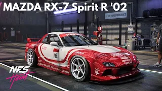 Need For Speed Heat Customization - MAZDA RX-7 Spirit R '02 - Drift Build - Gameplay