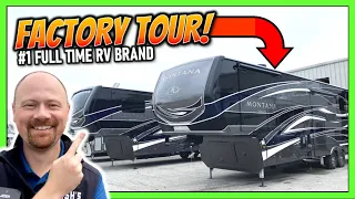 Factory Tour for the Most Popular Fifth Wheel in History! ► Keystone Montana RVs