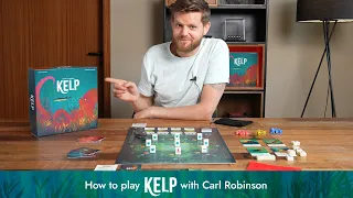 How to play Kelp - Shark vs Octopus | 2 player asymmetrical game | with designer Carl Robinson