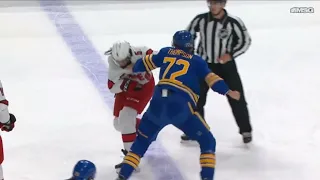 Tage Thompson And Jalen Chatfield Drop The Gloves