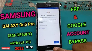 Samsung on5 pro frp bypass youtube update|On5 pro frp bypass|G550fy frp bypass|G550fy frp remove umt