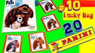 PETS PANINI 20 new Sticker The secret life of PETS Illumination Entertainment Album Lucky Bag #10