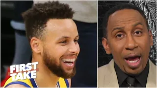 Stephen A. calls Steph Curry the greatest offensive weapon in the NBA | First Take